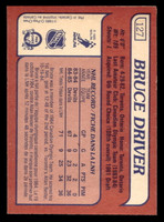 1985-86 O-Pee-Chee #127 Bruce Driver Near Mint RC Rookie OPC 