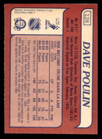 1985-86 O-Pee-Chee #128 Dave Poulin Near Mint OPC 