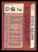 1985-86 O-Pee-Chee #133 Doug Keans Near Mint OPC 