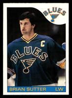 1985-86 O-Pee-Chee #135 Brian Sutter Near Mint OPC 
