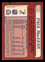 1985-86 O-Pee-Chee #145 Paul MacLean Near Mint OPC 