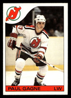 1985-86 O-Pee-Chee #163 Paul Gagne Near Mint OPC 