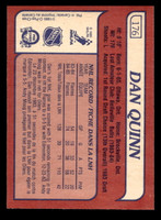 1985-86 O-Pee-Chee #176 Dan Quinn Near Mint OPC 