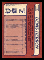 1985-86 O-Pee-Chee #186 Denis Herron Near Mint+ OPC 