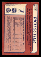 1985-86 O-Pee-Chee #208 Rich Sutter Near Mint OPC 