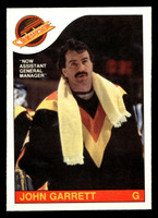 1985-86 O-Pee-Chee #220 John Garrett Near Mint+ OPC 