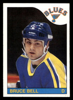 1985-86 O-Pee-Chee #231 Bruce Bell Ex-Mint RC Rookie OPC 