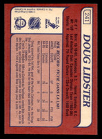 1985-86 O-Pee-Chee #241 Doug Lidster Near Mint RC Rookie OPC 