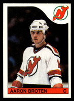 1985-86 O-Pee-Chee #249 Aaron Broten Near Mint OPC 