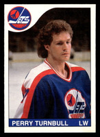 1985-86 O-Pee-Chee #254 Perry Turnbull Near Mint+ OPC 
