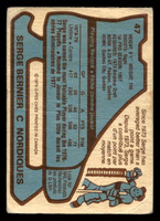1979-80 O-Pee-Chee #47 Serge Bernier Very Good OPC 