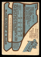 1979-80 O-Pee-Chee #174 Blake Dunlop Poor OPC 