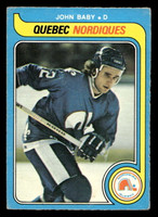 1979-80 O-Pee-Chee #357 John Baby VG-EX OPC 
