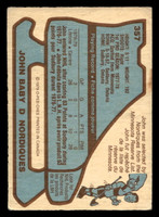 1979-80 O-Pee-Chee #357 John Baby VG-EX OPC 