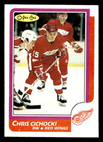 1986-87 O-Pee-Chee #41 Chris Cichocki Near Mint RC Rookie OPC 