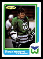 1986-87 O-Pee-Chee #58 Dana Murzyn Near Mint+ RC Rookie OPC 