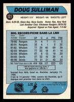 1986-87 O-Pee-Chee #121 Doug Sulliman Near Mint OPC 