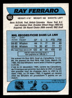 1986-87 O-Pee-Chee #160 Ray Ferraro Near Mint RC Rookie OPC 