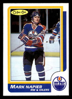 1986-87 O-Pee-Chee #183 Mark Napier Near Mint+ OPC 