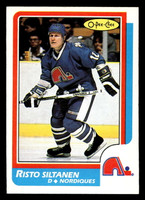 1986-87 O-Pee-Chee #187 Risto Siltanen Near Mint OPC 