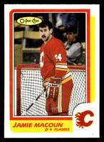 1986-87 O-Pee-Chee #203 Jamie Macoun Ex-Mint OPC 