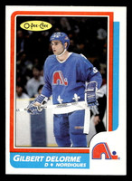 1986-87 O-Pee-Chee #234 Gilbert Delorme Near Mint OPC 