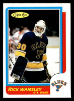 1986-87 O-Pee-Chee #240 Rick Wamsley Ex-Mint OPC 