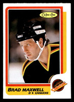 1986-87 O-Pee-Chee #242 Brad Maxwell Near Mint OPC 