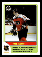 1986-87 O-Pee-Chee #261 Tim Kerr LL Near Mint OPC 