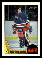 1987-88 O-Pee-Chee #36 John Vanbiesbrouck Very Good OPC 