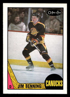 1987-88 O-Pee-Chee #260 Jim Benning Near Mint+ OPC 