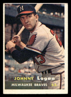 1957 Topps #4 Johnny Logan Excellent  ID: 511755