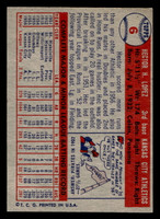 1957 Topps #6 Hector Lopez UER Excellent  ID: 511757