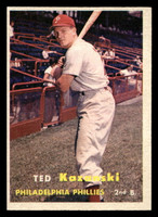 1957 Topps #27 Ted Kazanski Near Mint 