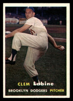 1957 Topps #53 Clem Labine Ex-Mint  ID: 511761