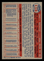 1957 Topps #118 Bob Porterfield Excellent+  ID: 511776