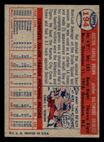 1957 Topps #194 Hal Brown Excellent  ID: 511790