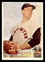 1957 Topps #261 Bob Chakales Excellent+  ID: 511810