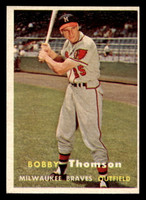 1957 Topps #262 Bobby Thomson Ex-Mint 