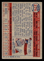1957 Topps #276 Jim Pyburn VG-EX RC Rookie 