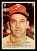 1957 Topps #335 Granny Hamner Excellent+  ID: 511830
