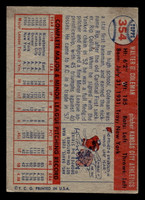 1957 Topps #354 Rip Coleman UER Excellent RC Rookie  ID: 511832