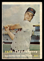 1957 Topps #356 Faye Throneberry Excellent  ID: 511833