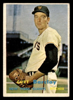 1957 Topps #361 Curt Barclay Excellent RC Rookie  ID: 511836