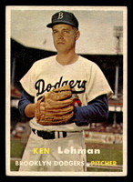 1957 Topps #366 Ken Lehman Excellent+  ID: 511840