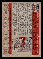 1957 Topps #366 Ken Lehman Excellent+  ID: 511840