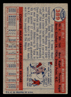 1957 Topps #389 Dave Jolly Excellent+  ID: 511850