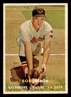 1957 Topps #406 Bob Hale Very Good  ID: 511853