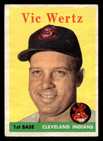 1958 Topps #170 Vic Wertz Excellent  ID: 511884
