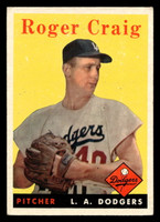 1958 Topps #194 Roger Craig Excellent+  ID: 511885